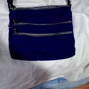 Kipling Women's Keiko Crossbody Mini Bag with Adjustable Strap - French Blue